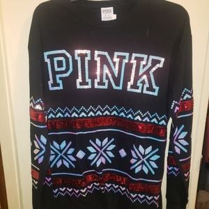 VS Pink long sleeve never worn